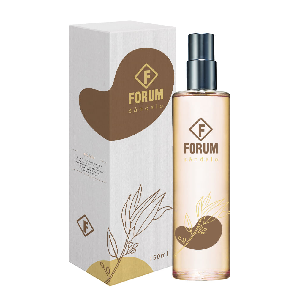 Deo Colônia Feminina Forum Sândalo 150ml - aguadecheiro