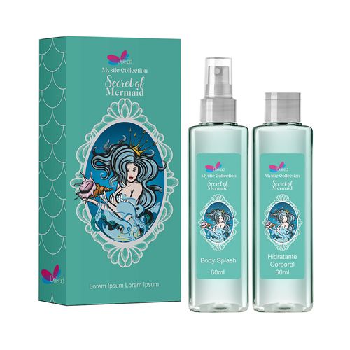 Kit-Mystic-Collection-Lotion-e-Splash-Secret-of-Mermaid